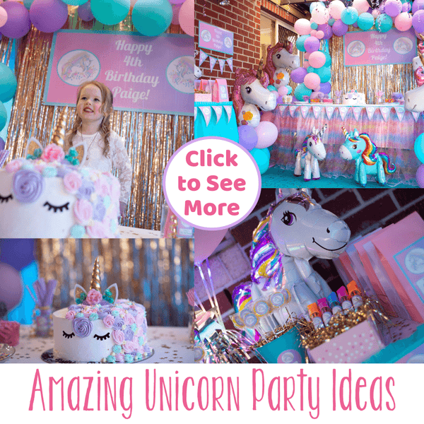unicorn birthday  Unicorn themed birthday party, Kids party decorations,  Unicorn themed birthday