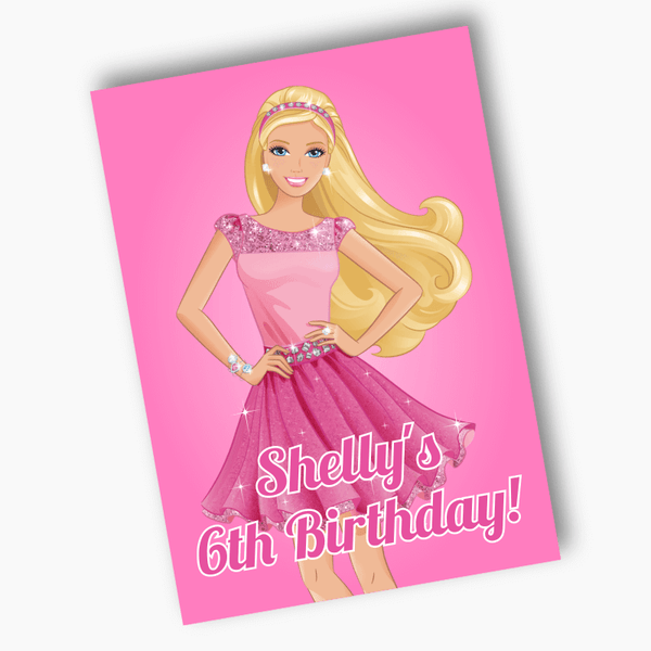 Modello BARBIE BIRTHDAY POSTER