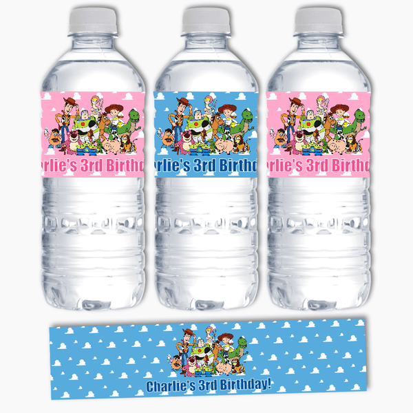 Toy Story Water Bottle Labels, Toy Story Bottle Labels, Water Labels, Toy  Story Birthday Party, DIY - MakeMeDesign
