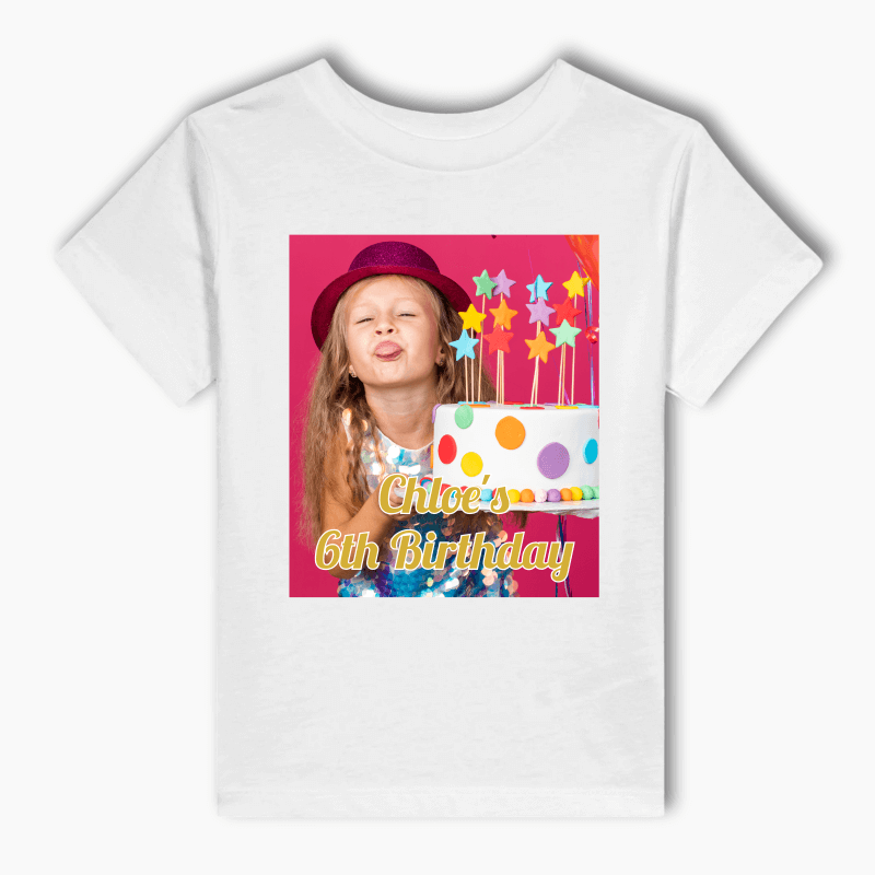 Personalised Create Your Own Adults Party T-Shirt