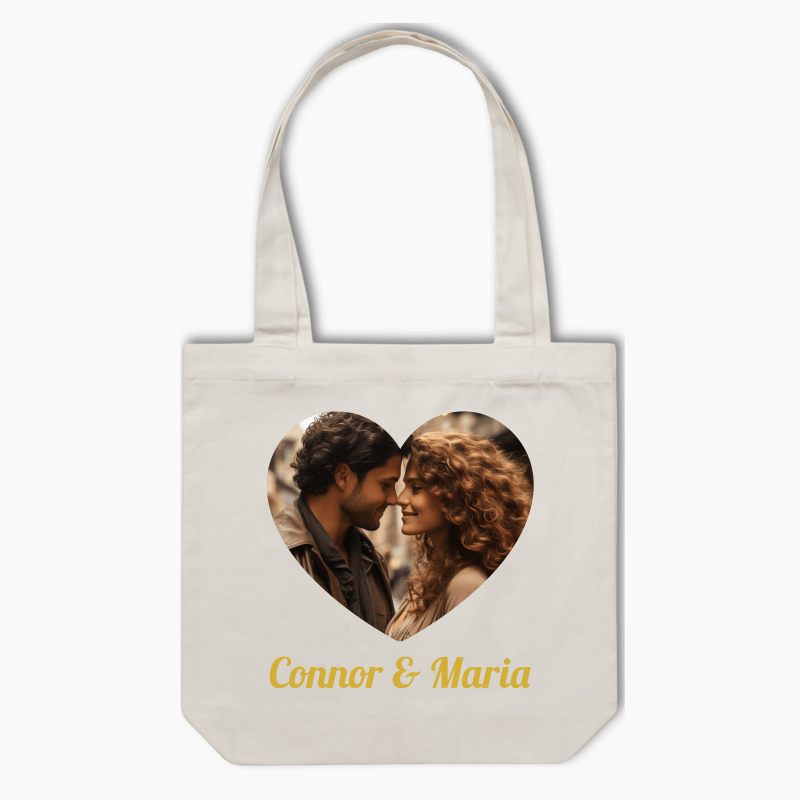 Personalised Create Your Own Engagement Tote Bag