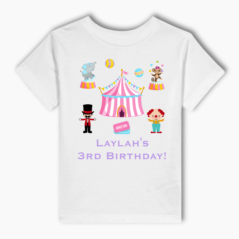 Personalised Carnival Party Adults T-Shirt