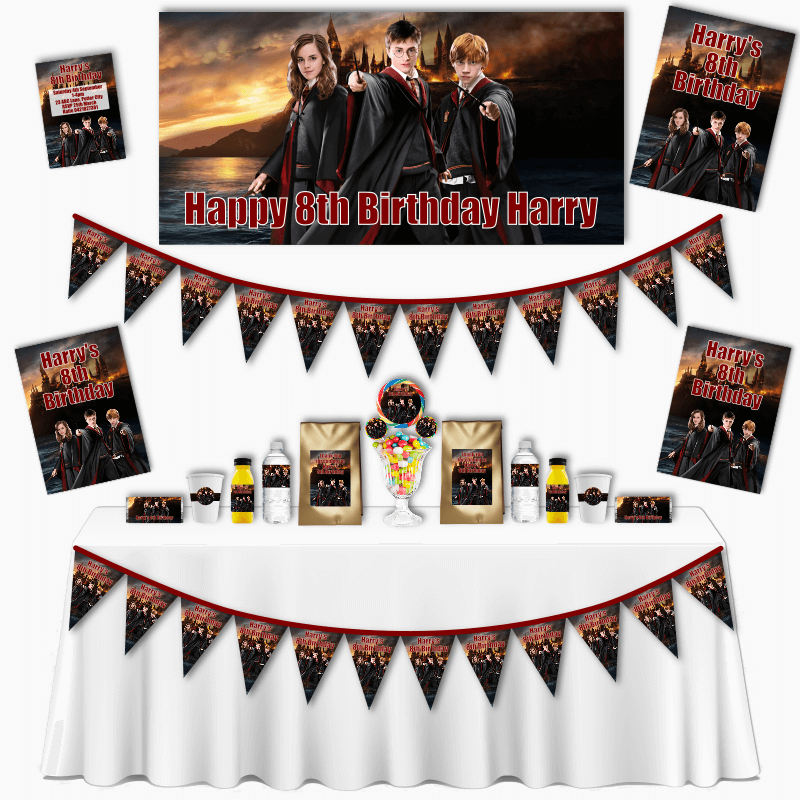 Harry Potter party essentials from  for the perfect wizarding party!  …  Harry potter birthday, Harry potter theme birthday, Harry potter  birthday decorations