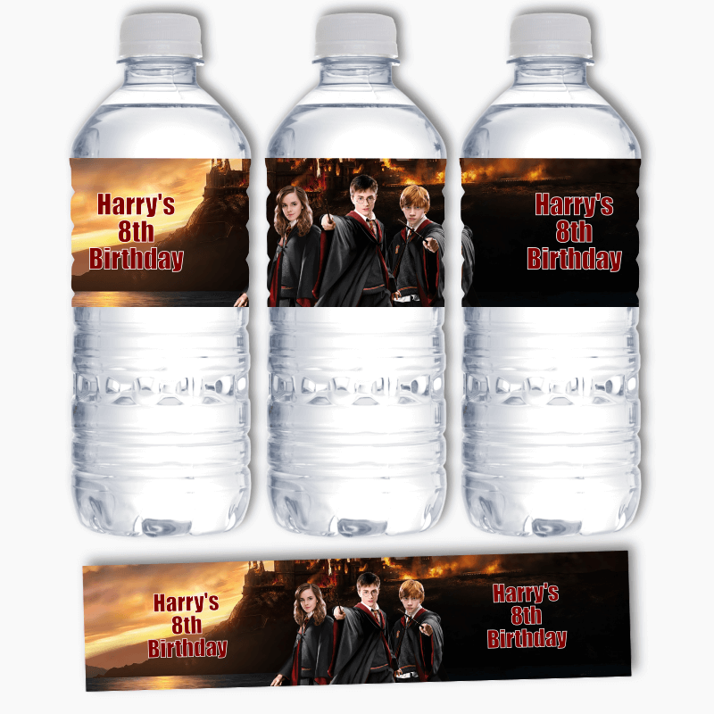 Harry Potter Water Bottle Labels