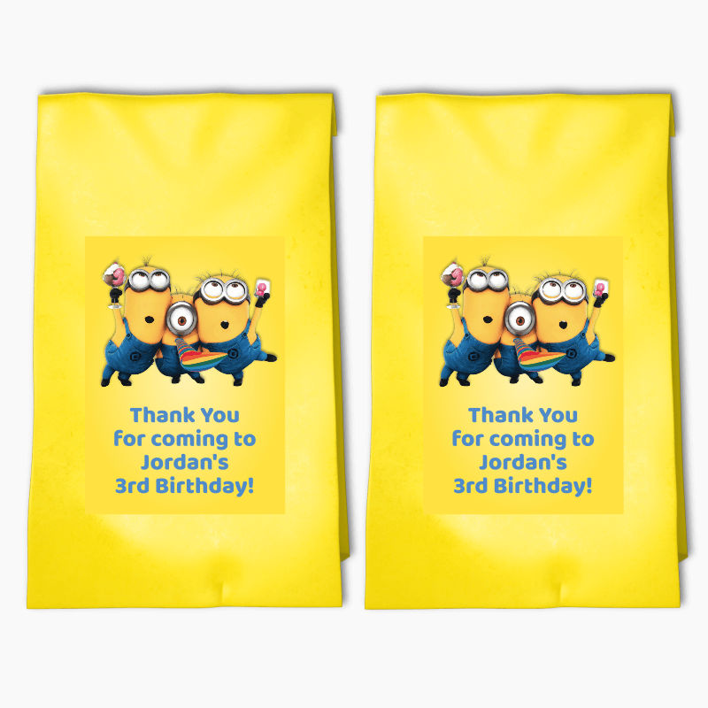 Minions Candy Bags