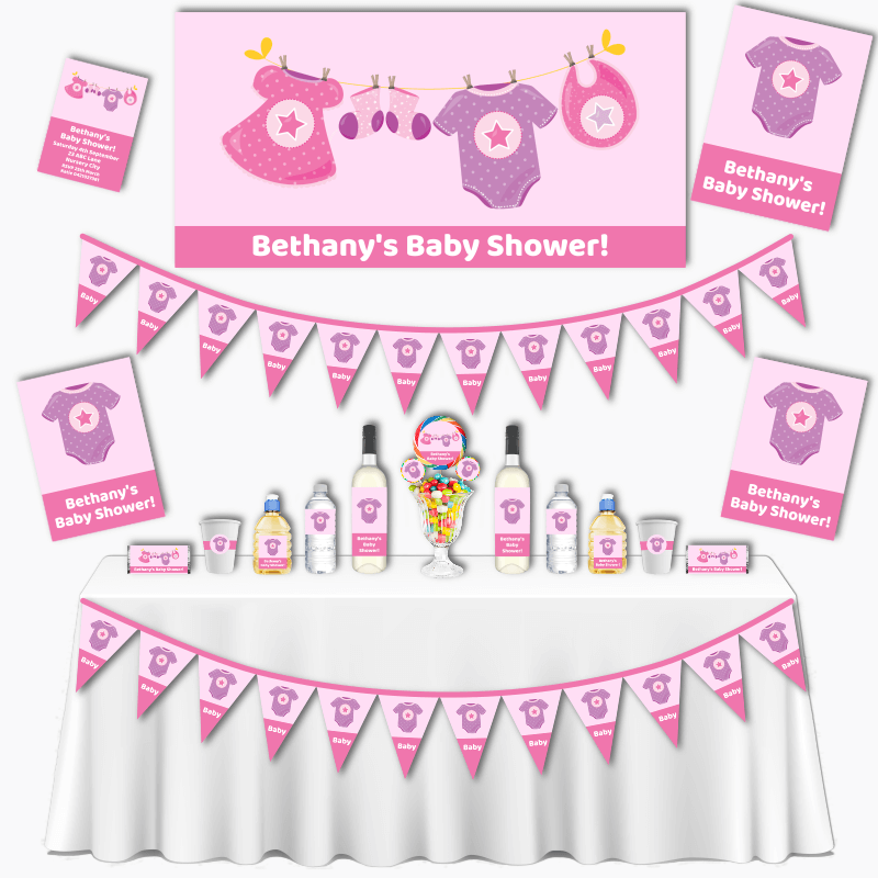 Baby shower decorations 2024 girl party city