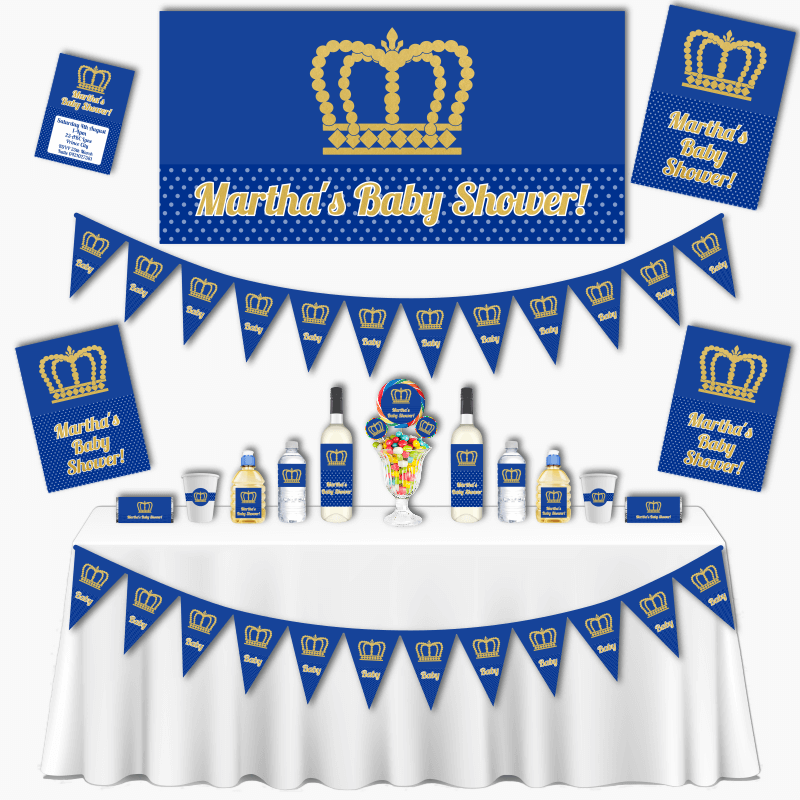 Prince baby hot sale shower banner